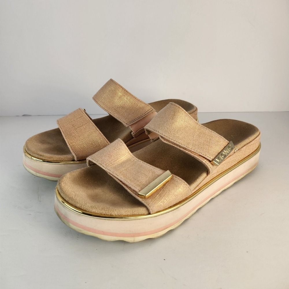 Vionic Brandie Women's Slip-On Platform Sandals Pink Size 8.5